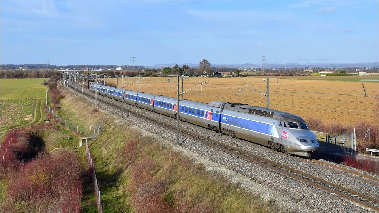 High Speed Trains On Lgv 🇫🇷 Inoui Ouigo Lyria Tgv Duplex Youtube