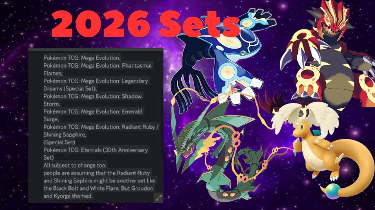 Pokémon 2026 Set Leaks: Upcoming TCG Expansions, Rumors, and Early