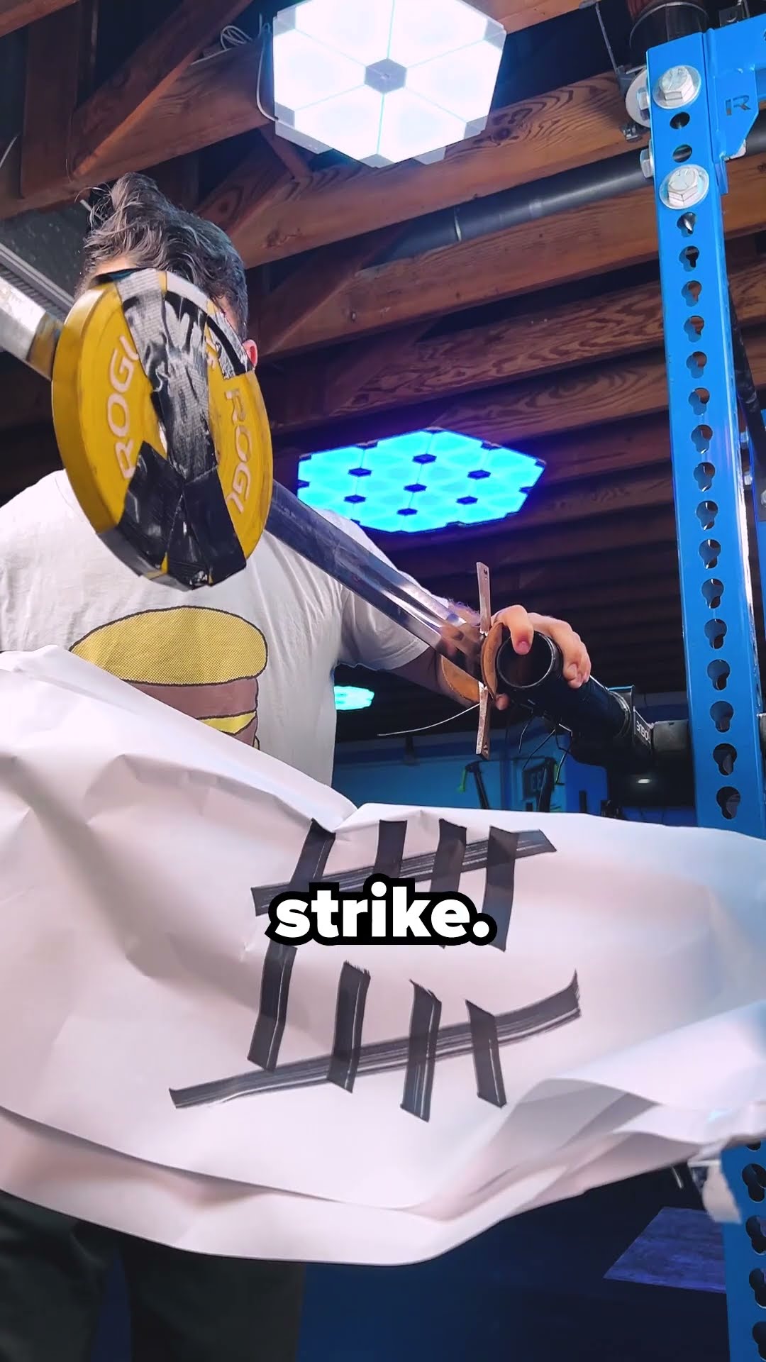 How Many Sheets of Paper it takes to Stop A Sword