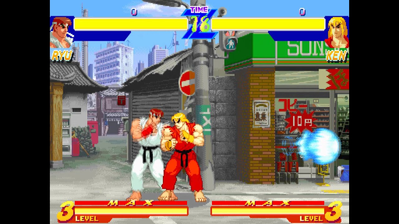 Demo ストリートファイターzero Street Fighter Alpha C Capcom 1995 Youtube