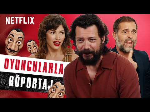 La Casa De Papel 5. Sezon Ekibinin En İyi Röportaj Anları - Türkçe Altyazılı