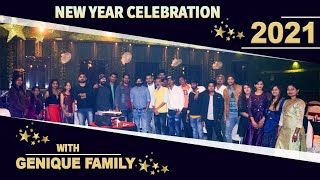 After a long Time I NEW YEAR Celebration 2021I Rocking Genique Team I bye bye 2020 I Genique Family