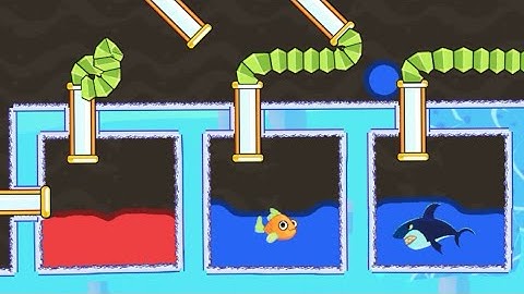 Save The Fish Puzzle Spy Fishdom Ios Android Gameplay Walkthrough #2