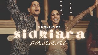 3 months of sidkiara shaadi - apna bana le | sidharth malhotra & kiara advani | tanulovekaira