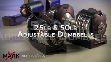 XMark  Adjustable Dumbbells are perfect for any home gym