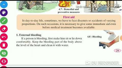 Std -6th Sub - General Science 4. Disaster Management PART - 3