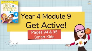 【Get Smart Plus 4】Unit 9 Get Active! | Smart Kids | Student's Book Pages 94 & 95