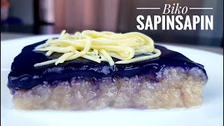 Biko Sapin Sapin ( 2in1 kakanin)