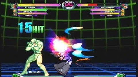 MvC2: Advanced Charlie/Iceman/Thanos Combo