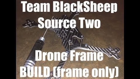 Source Two - Basic frame build by Team BlackSheep (Micro Racing / Acrobatic Drone)
