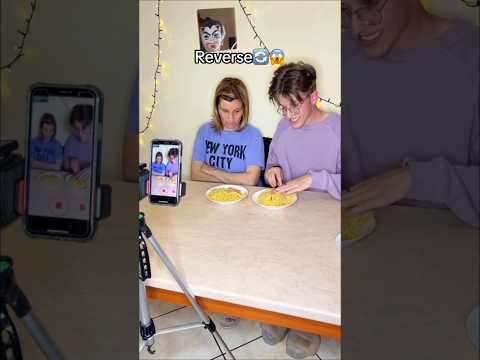 Prank spaghetti Reverse😳🔄😱