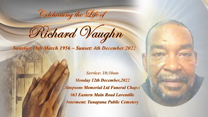 Funeral Service of Richard Vaughn