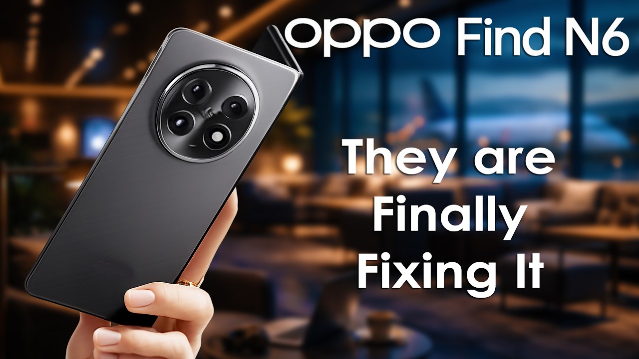 Oppo Find N6 will Finally Address the Biggest Foldable Issue ,Full Specs Leak