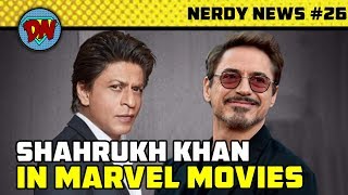 Shahrukh in MCU, Captain Marvel Trailer, Henry Cavil Exits, Avengers 4, DC Tv Shows | Nerdy News #26