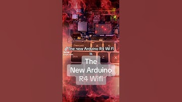 Introducing the new Arduino R4 WiFi #arduinoR4￼
