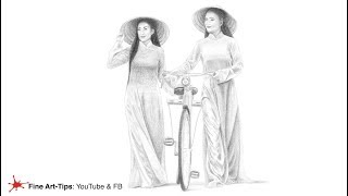 HOW TO DRAW DRAPERY - FABRIC- CLOTHES - Easily