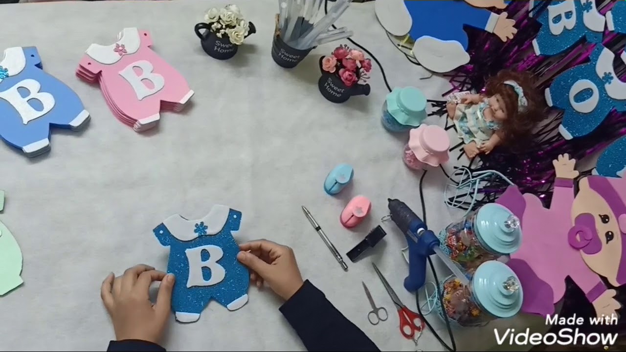 عمل زينه السبوع علي شكل سلوبيت بطريقه سهله وبسيطه جدااا