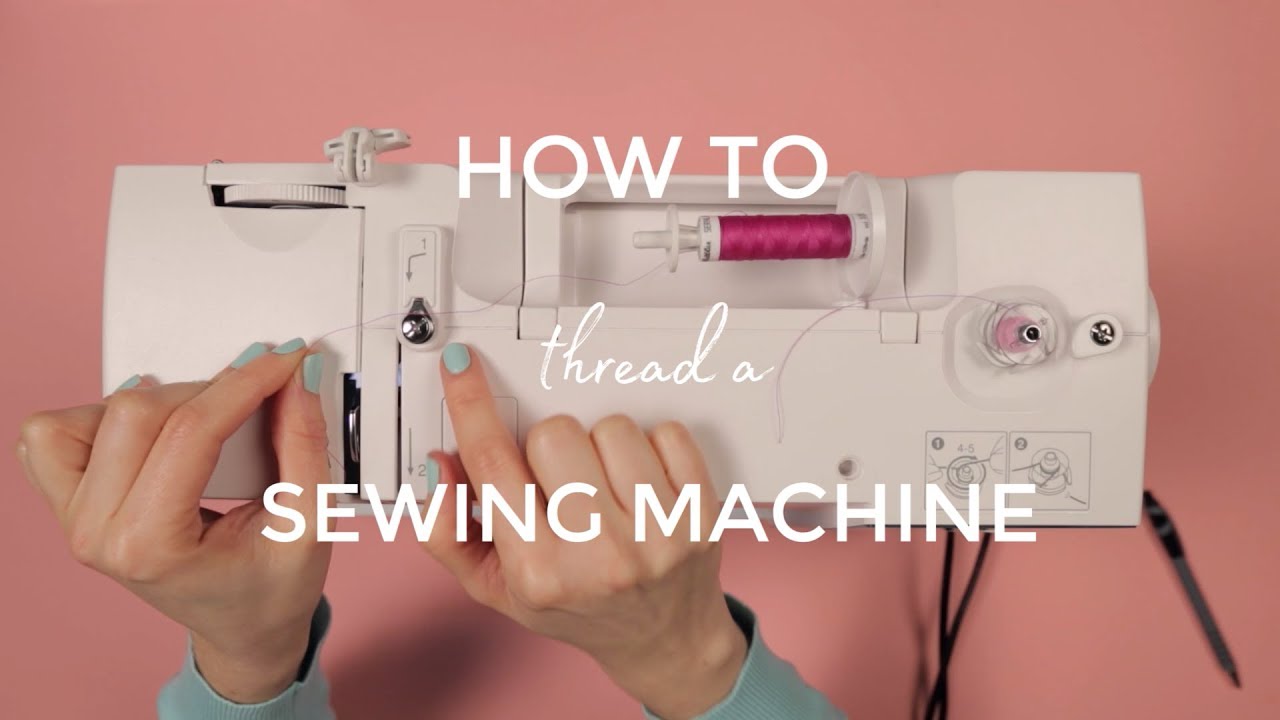 How to Thread Your Sewing Machine - The Ruffled Purse®