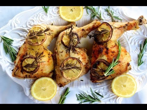 Dinner Recipe: Rosemary Lemon Chicken Recipe by Everyday Gourmet with Blakely