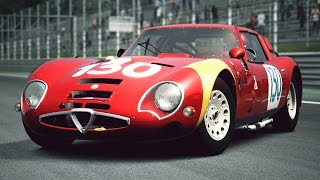 (GT6) Alfa Romeo GIULIA TZ2 carrozzata da ZAGATO CN.AR750106 '65 - Exhaust Comparison Gt6 High Rollers Ep 4 Giulia Tz2 Zagato