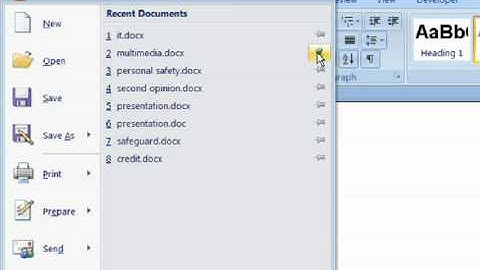 The Office Button in Microsoft Word 2007 - A Free Tutorial From Macresource Computer Training