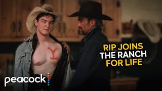 Yellowstone | Rip Is Branded as a Yellowstone Cowboy