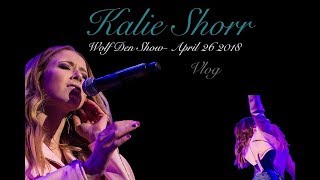 Kalie Shorr Concert at Wolf Den VLOG