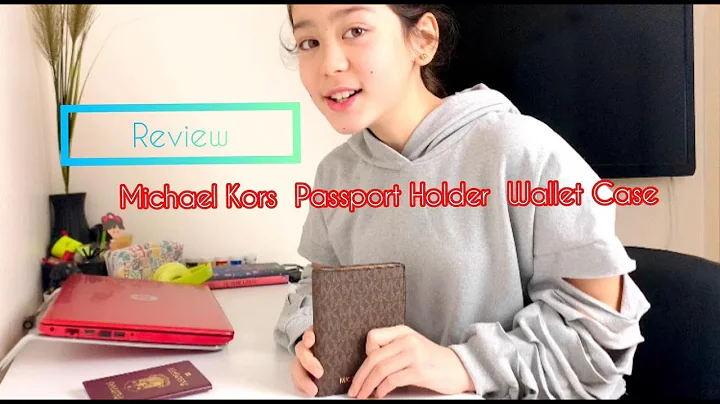 Original Michael Kors Travel Passport Holder Wallet case Brown Review