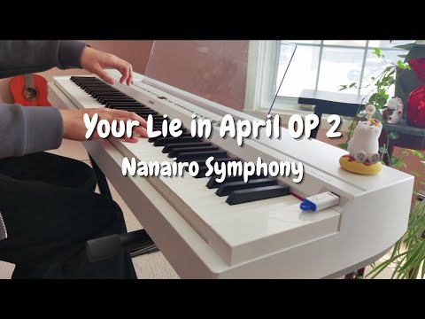 Your Lie in April's Most Beautiful Opening Song on Piano - Nanairo Symphony | Advanced Piano Cover