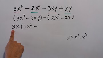 Caso 2 de Factorización: Factor Común por Agrupación de Términos  Ejemplo 2