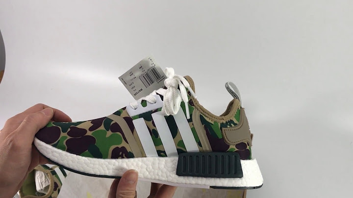 Adidas x bape nmd r1 black camo bao nhiêu tiền