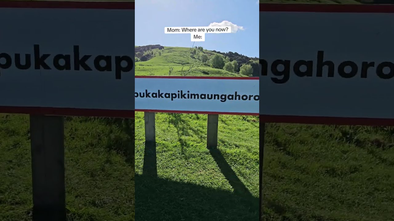The Longest Place Name On Earth Newzealand Taumata Northisland