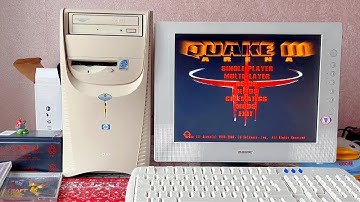 Quake 3🔥 on a Retro PC — Pure Adrenaline and Nostalgia!🤗