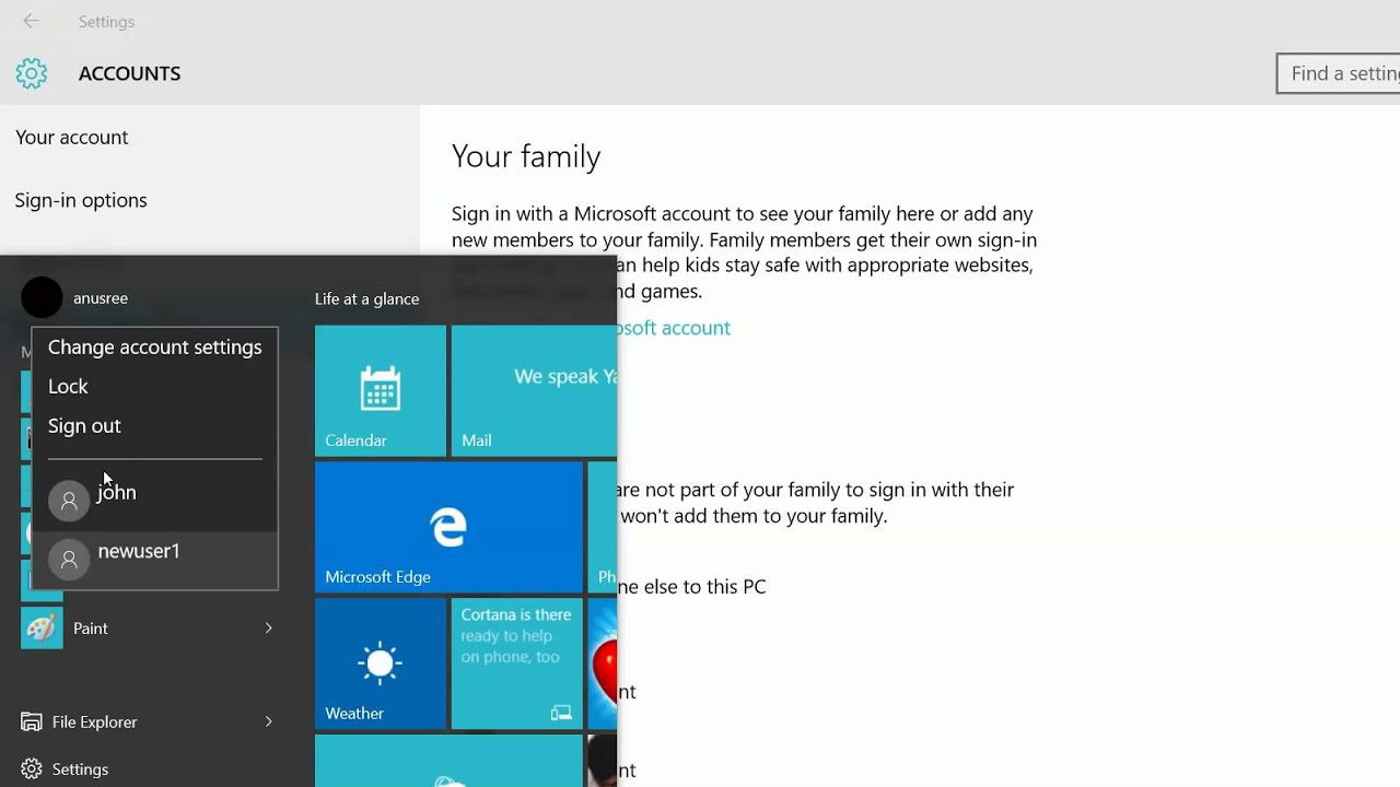 how-to-use-windows-10-without-a-microsoft-account-youtube