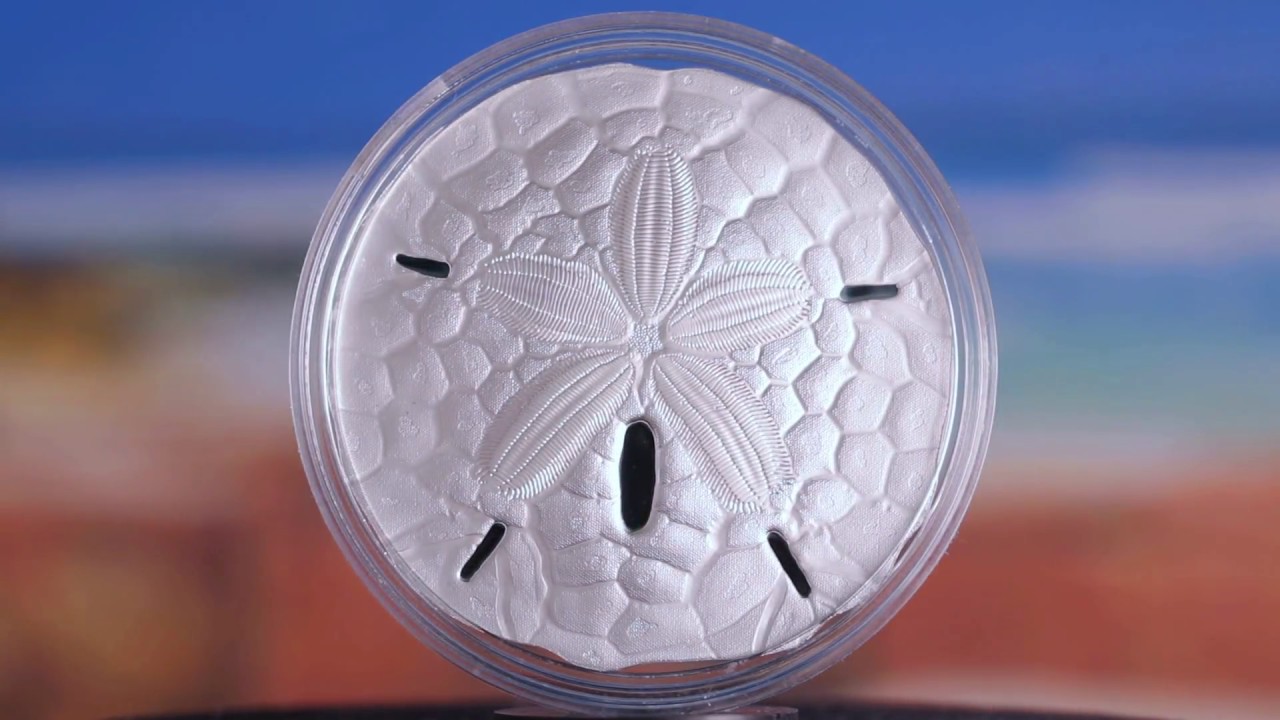 2017 Sand Dollar (Coin Invest Trust) silver coin