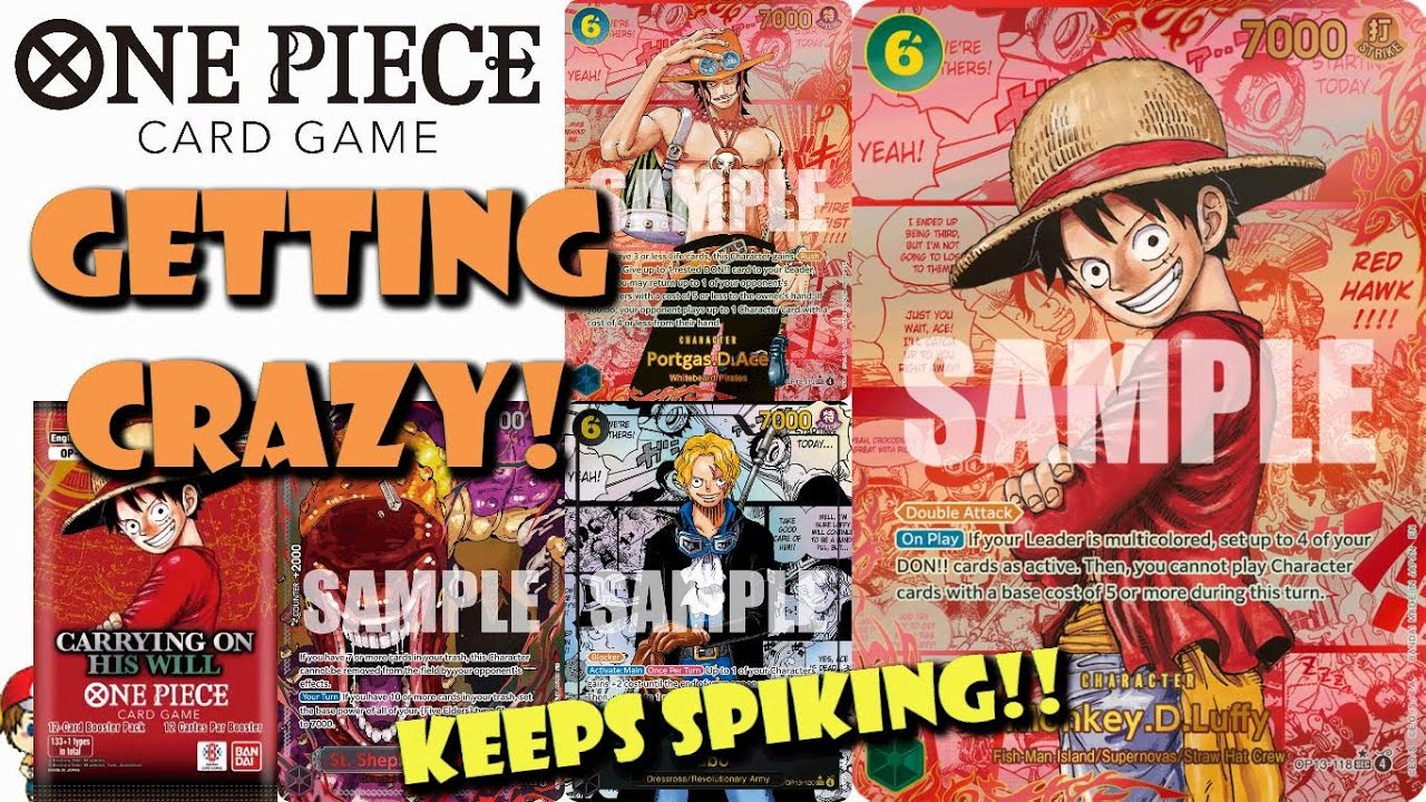 BIG Hits from OP-13 are Getting Crazy! Most Expensive Cards Ever