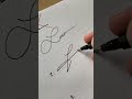 How To Sign The Letter L