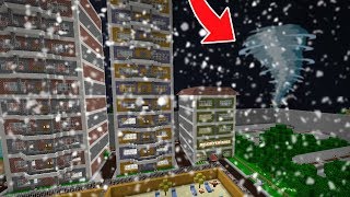 Şehre Firtina Geli̇yor - Minecraft