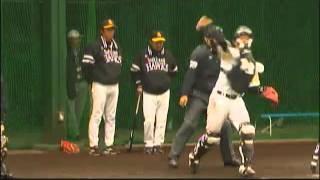 ソフトバンクホークス 春季キャンプ 選手レポート 山下捕手 20110217