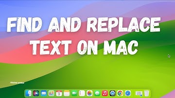How to use Find and Replace text on Mac (2024)