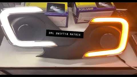 Maruti Suzuki Swift 2018+ Fog LED DRL with Indicator | Swift Accessories | New Swift | Maruti Suzuki