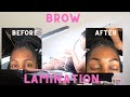 How to do Brow Lamination | I took a Brow Lamination Class