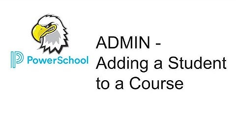 Add Students to a Course Section