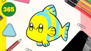 Hur Man Ritar Kawaii Fisk