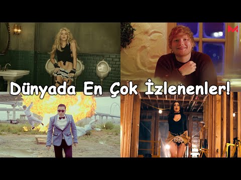 Tüm Zamanların En Çok İzlenen Şarkıları | Top 50