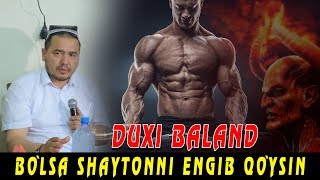 картинка: SHUKURULLO DOMLA|| ДУХИ БАЛАНД БЎЛСА ШАЙТОННИ ЕНГИБ ҚЎЙСИН!!!