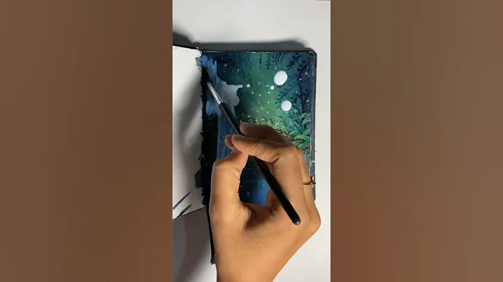 Varnish an acrylic painting to give it a beautiful seal and a beautiful finishing 💫#art #shortvideo