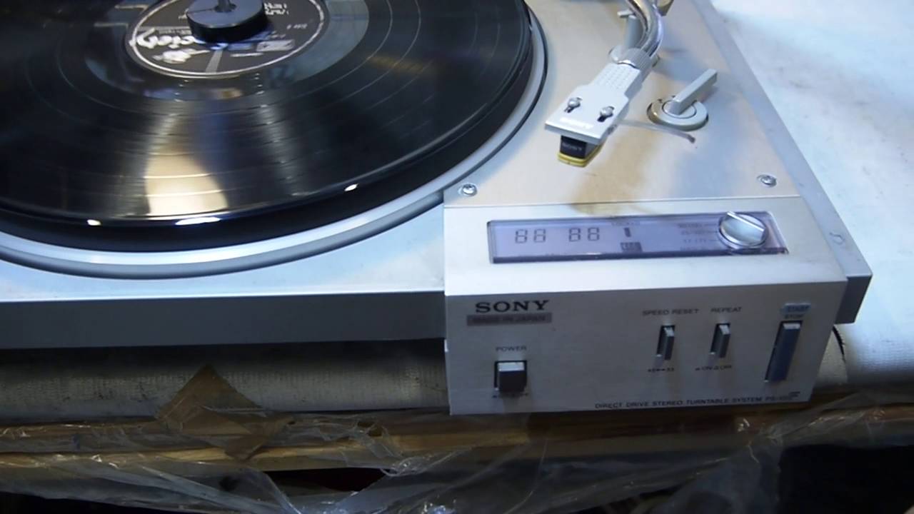 Sony VL-34G /  ND-134G stylus / Sony PS10F Direct Drive Turntable