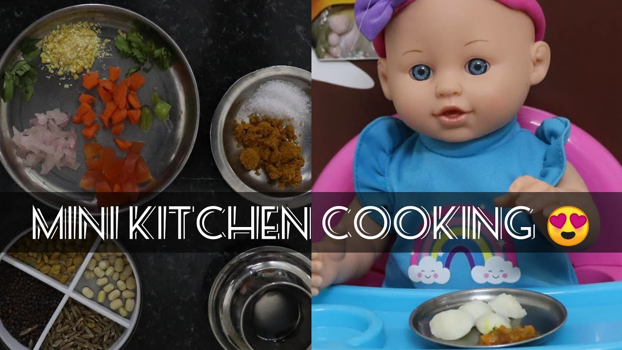 Watch the Miracle 😎 Mini Kitchen cooking Mini cooking 1 YouTube