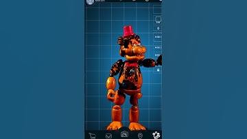 Action Figure Chocolate Freddy FNaF Workshop Animation